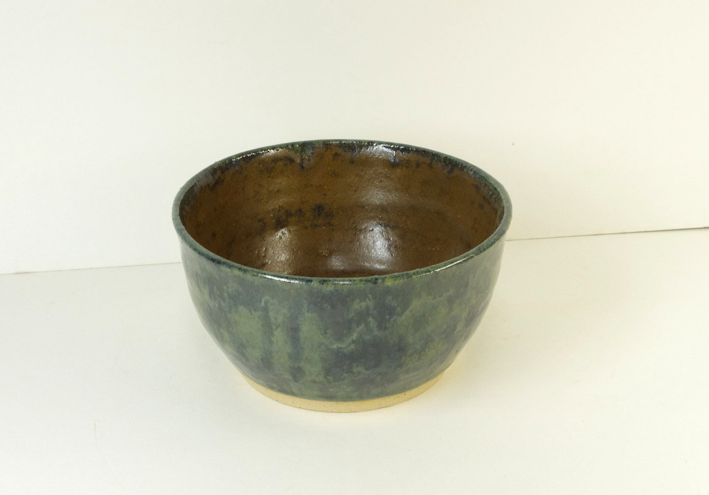 2115, Trinket Bowl Small, 4 3/4 x 2 1/2, Greens, Browns