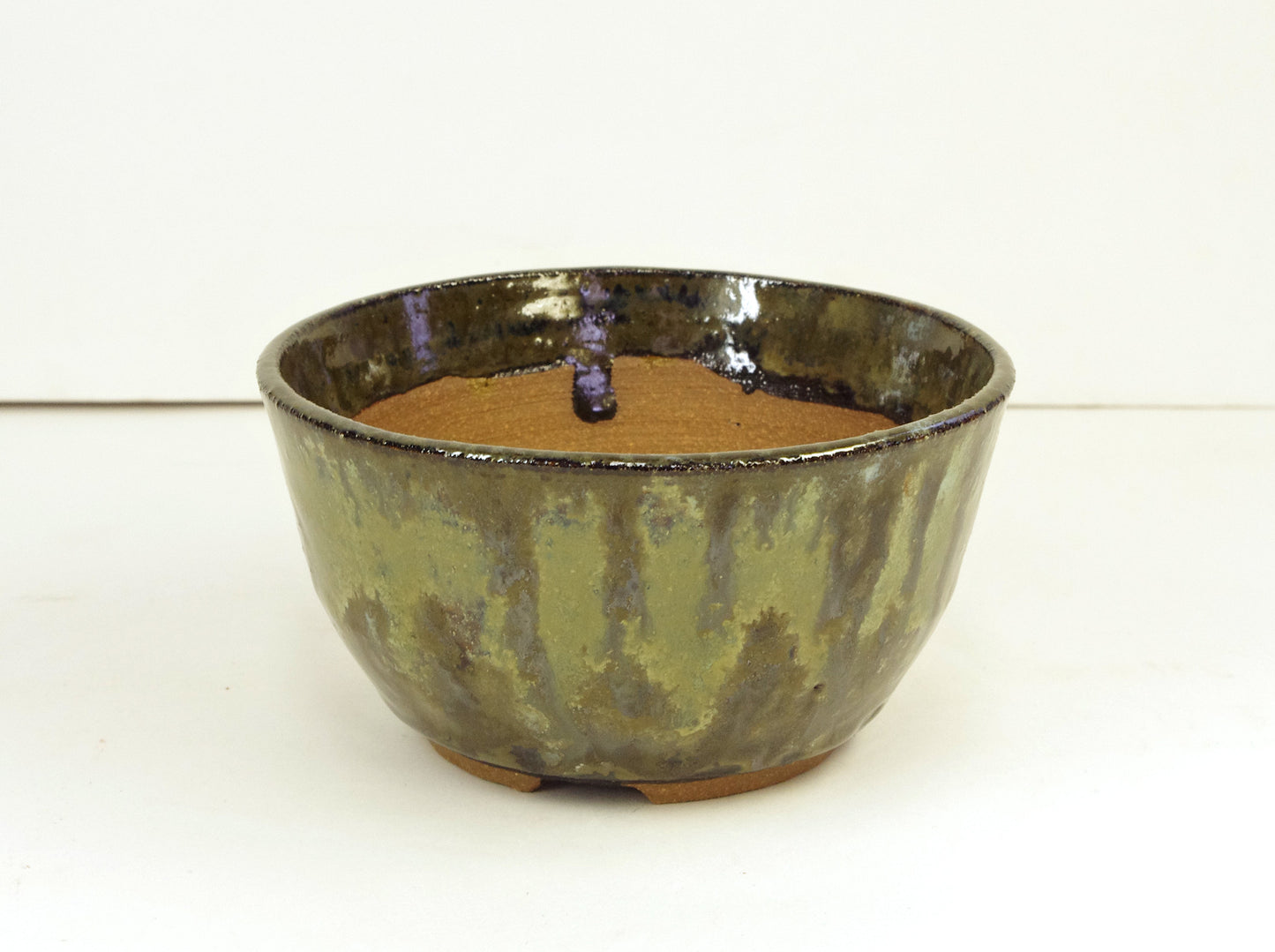 Bonsai Pot hand thrown by White Horse Pottery