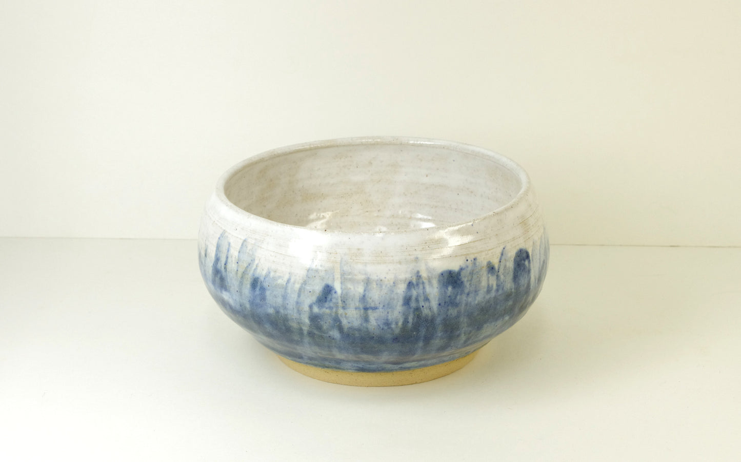 2085, Hand Thrown Stoneware Ikebana Vase, 5 1/2 x 3 1/8 inches