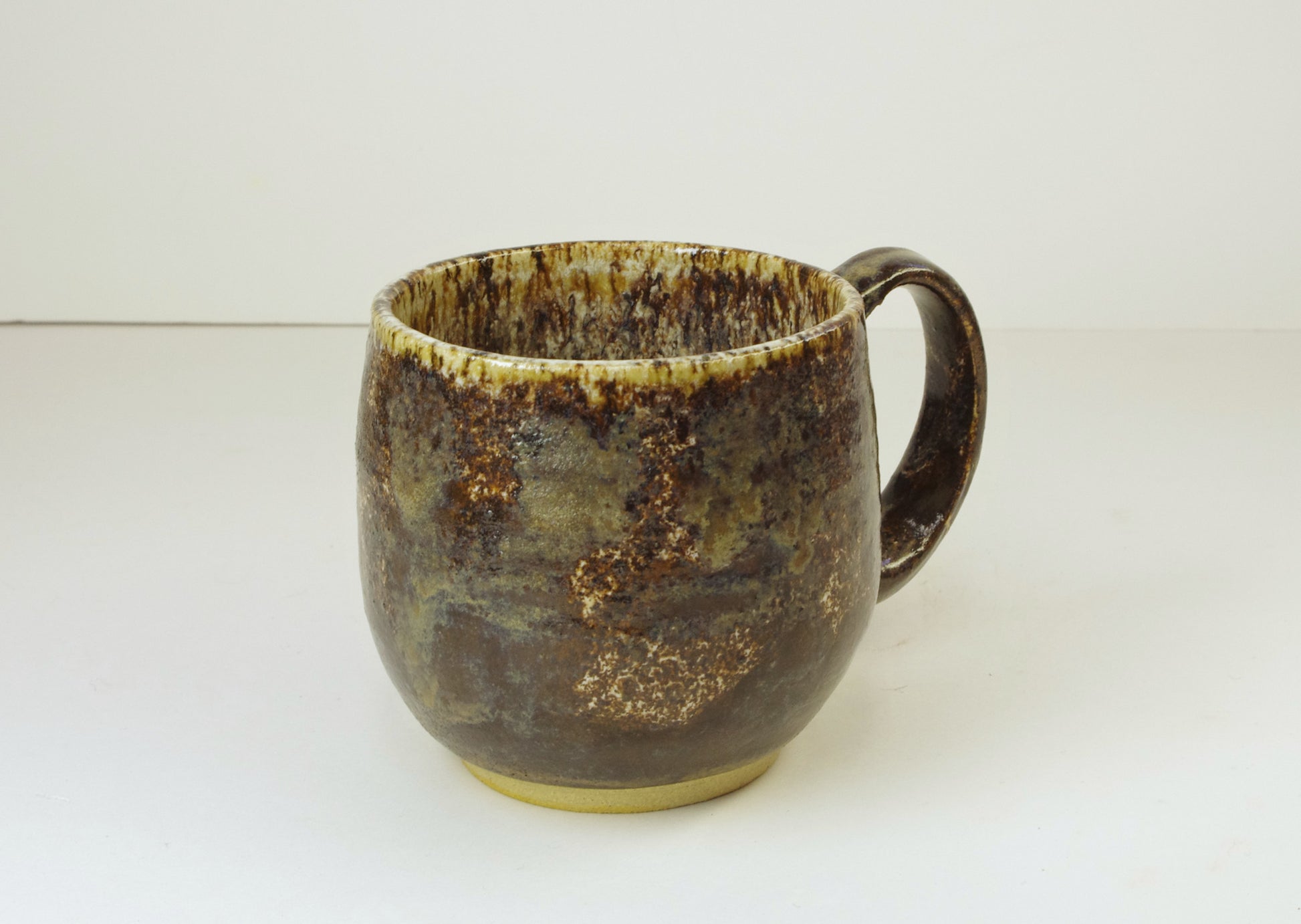 Coffee Mug Handmade Hand Thrown by White Horse Pottery