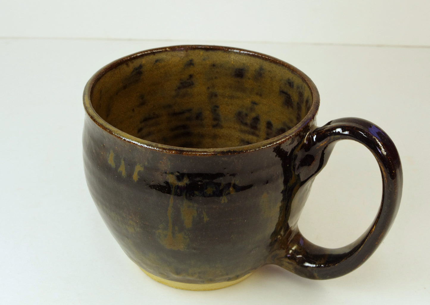 handmade coffee mug hand thrown stoneware